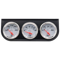 2.0 Dia Triple Gauge Set w/Black Panel
