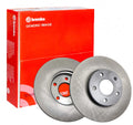 Brembo 02-06 Audi A4/A4 Quattro Rear Premium UV Coated OE Equivalent Rotor