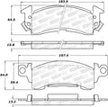 Street Brake Pads w/Shims and Hardware