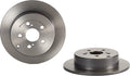 Brembo 03-06 Pontiac Vibe/05-10 tC/00-05 Toyota Celica Rear Premium UV Coated OE Equivalent Rotor