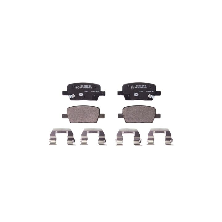 BRAKE PAD SET DISC BRAKE 8DB