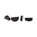 IAG Half Moon Valve Cover Cam Seals (4) For 2002-06 Subaru WRX / STI / FXT / LGT (Black Finish)
