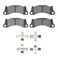 R1 12-16 Porsche Boxster Front Semi Met Pads & Hardware Kit