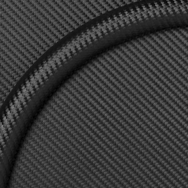HALF WRAP 15.5' BLK CARBON FIBER EM