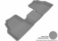 3D MAXpider 2013-2020 Buick/Chevrolet Encore/Trax Kagu 2nd Row Floormats - Gray