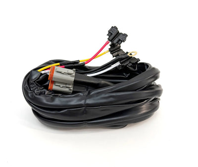 Baja Designs Universal Dual 4-Pin Deutsch-Style Upfitter Harness w/ Backlight Support