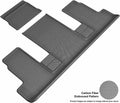 3D MAXpider 2018-2020 Chevrolet/Buick Traverse/Enclave Kagu 3rd Row Floormats - Gray