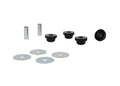 Control arm - lower outer bushing 4 Bushings 2 Tubes 4 Washers Grease