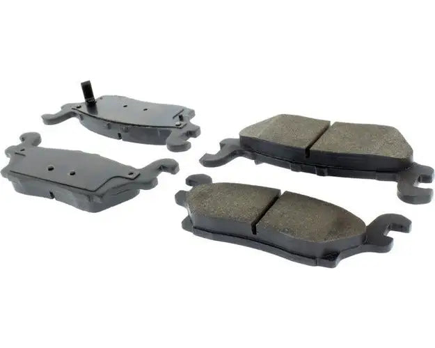 Centric Posi-Quiet Ceramic Brake Pads w/Shims & Hardware - Rear
