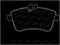Street Brake Pads w/Shims and Hardware