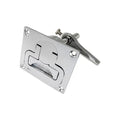 CHROME BRASS HATCH HANDLE LATC H 3-