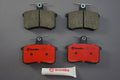 Brembo 88-92 Audi 80 Premium NAO Ceramic OE Equivalent Pad - Rear