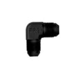 Fragola -16AN x 90 Degree Union Fitting - Black