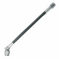 Fragola -3AN Black Covered Assembly Straight x 45 Degree 40in