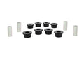 Control arm - upper bushing 8 Bushings 4 Tubes Grease