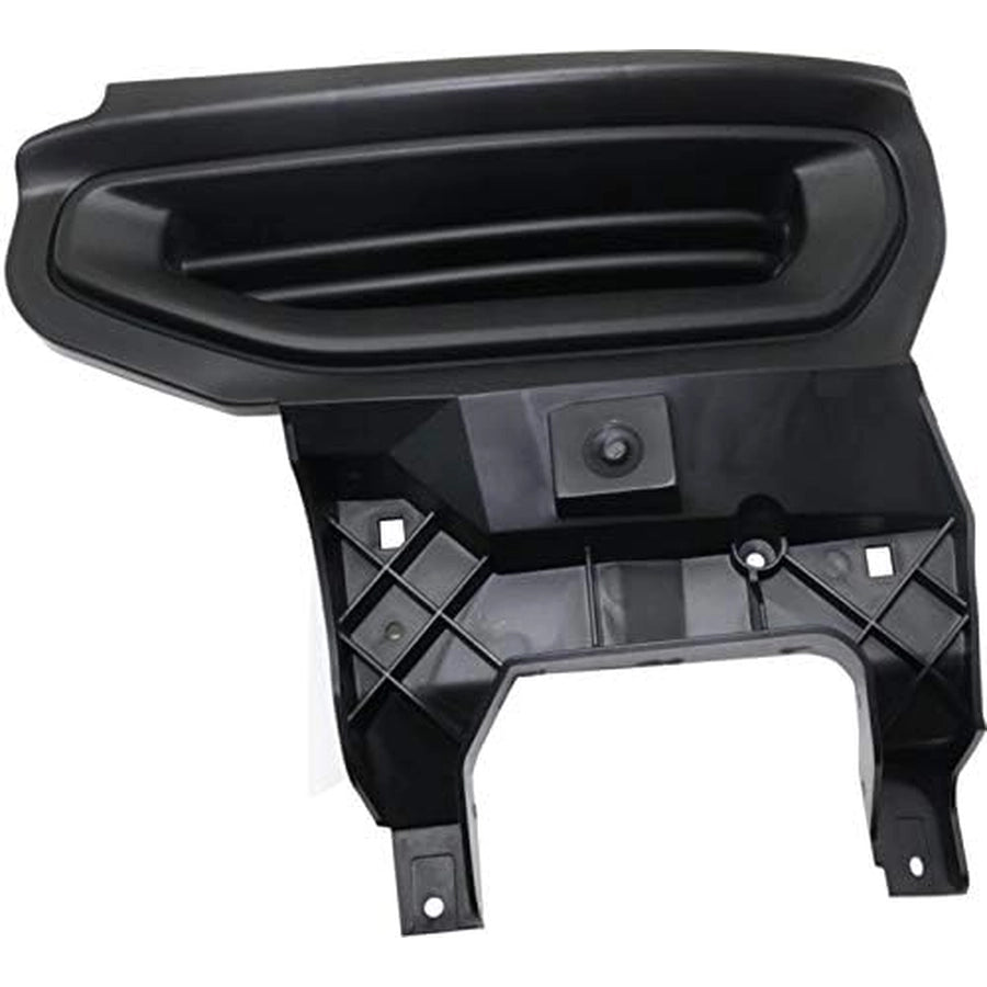LH FRT BUMPER INSERT CHROME BUMPER;FOG LAMP OPENING CVR;W/O FOG LMP;TEXTRD BLK SIERRA 1500 1618