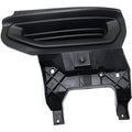LH FRT BUMPER INSERT CHROME BUMPER;FOG LAMP OPENING CVR;W/O FOG LMP;TEXTRD BLK SIERRA 1500 1618