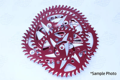 Vortex Racing Aluminum Rear Sprocket 520 38 Tooth- Black