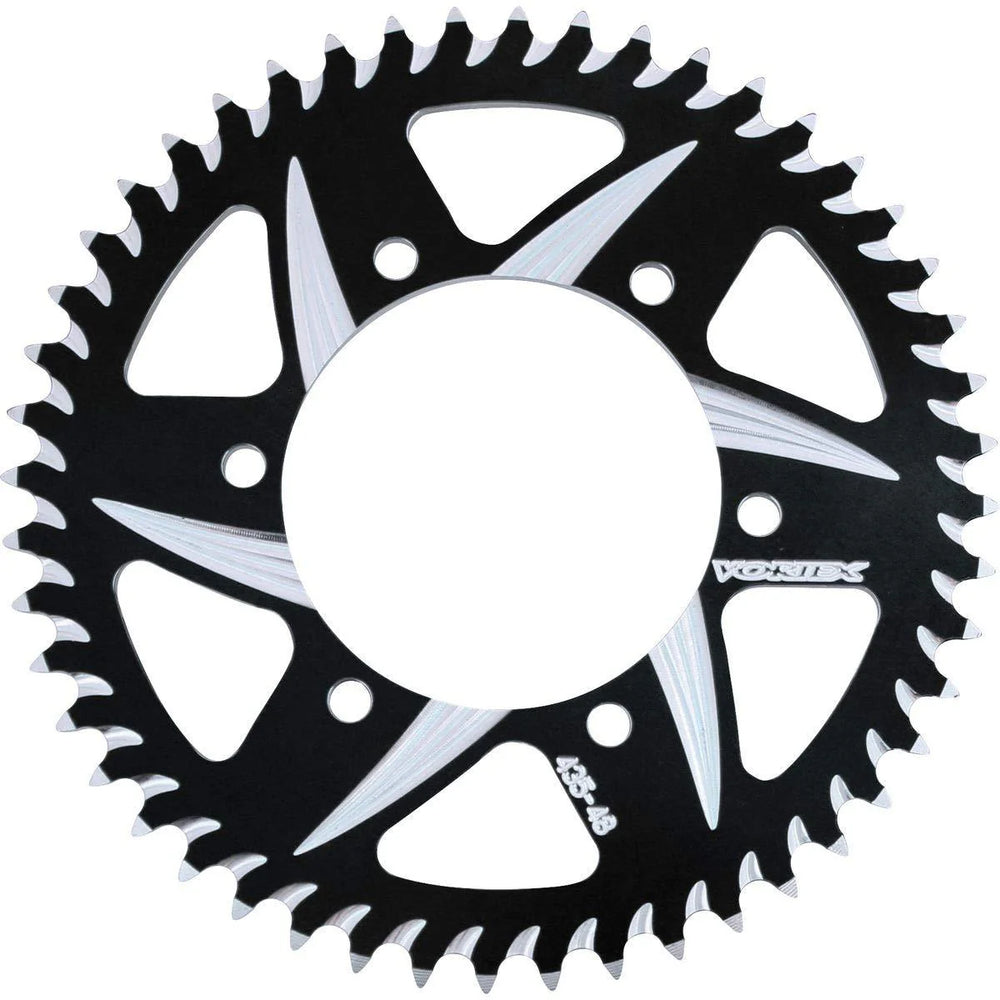 Vortex Racing Aluminum Rear Sprocket 530 42 Tooth- Silver