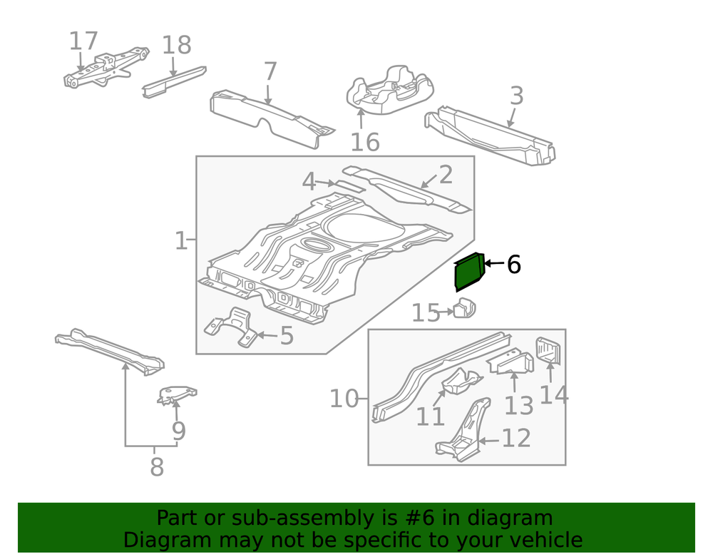 GM Performance auto part