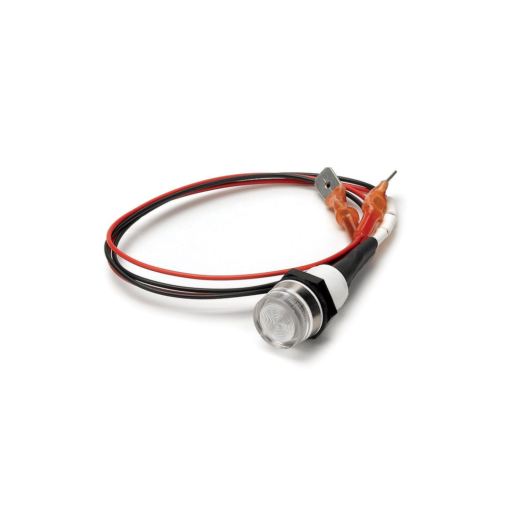 WARNING LIGHT PANEL MOUNT WHITE