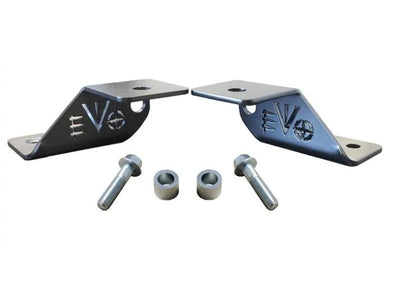 ~(2 lbs. 7X4X3)~ Jeep JL Gladiator A Pillar Light Mounts Pair Black