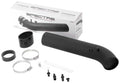 Universal Air Intake Tube Aluminum Black