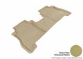 3D MAXpider 2007-2012 Hyundai Santa Fe Kagu 2nd Row Floormats - Tan