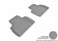 3D MAXpider 2009-2017 Infiniti QX70/FX35/50/50S Kagu 2nd Row Floormats - Gray