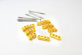 SMOOTHIE TOP MOUNT WIRE SEPERATOR KIT FOR 10.5MM PLUG 2 EA 2 3 & 4PLACE YELL