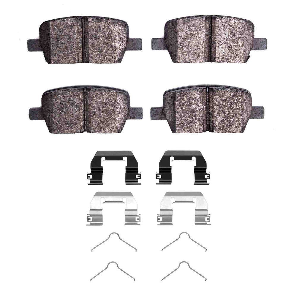 R1 2016-2024 Buick Enclave Rear R1 Optimum OE Pads & Hardware Kit