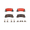 Brembo 90-91 Lexus ES250/92-99 ES300/98-99 Toyota Camry Rear Premium NAO Ceramic OE Equivalent Pad