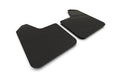 Rally Armor Universal UR Black Mud Flap w/ Metallic Black Logo - Pair