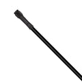 Goodridge 30in Universal Brake Line Assembly w/Black Zinc Fittings & Black Hose