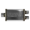 Flow Fx Muffler Flow Fx Muffler 3.00 Center In/ 2.50 Dual Out Moderate Sound Stainless Steel Flowmaster
