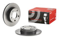 Brembo 89-91 Audi 200 Quattro/86-88 5000 Quattro/97-99 A8 Rear Premium UV Coated OE Equivalent Rotor
