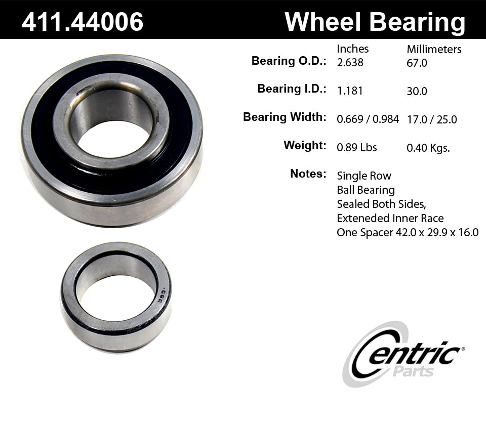PREMIUM AXLE SHAFT BEARING ASSEMBLY