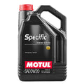 Motul 5L Specific 508 0W20 Oil - Acea A1/B1 / VW 508.00/509.00 / Porsche C20