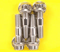 ARP M10 x 1.25 x 48mm Broached 4 Piece Stud Kit