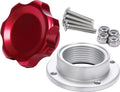 Filler Cap Red with Bolt-In Alum Bung Small