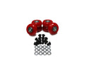 Energy Suspension 2in /50 Mm Wheel (6 Ea) - Red