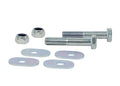 CONTROL ARM LOCK BOLT KIT REMOVES AND LOCKS OETOE ADJUSTMENT SUITS KTA124 & A/MA