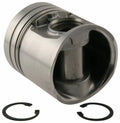 PISTON WITH RINGS