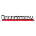 SET SKT STD SAE 3/8DR 6PT 13PC