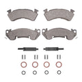 DFC 90-96 Buick Roadmaster Front 5000 Advanced Semi Metallic Brake Pads and Hardware Kit