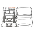 Cometic Harley-Davidson 86-90 88311001200 Rocker Box Kit