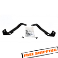 RC2 & RC2 LR Bull Bar Mounting Bracket Kit Only Textured Black 2007-2018 Silverado/Sierra 2500 HD/3500 HD Go Rhino