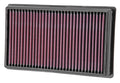 K&N Engineering air filter close-up