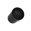 K&N Universal Round Clamp-On Air Filter 3in ID 9in Height 6in Base OD 5.25 Top OD
