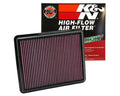 K&N Engineering air filter close-up